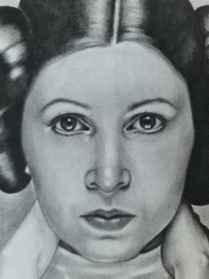Princess Leia Art Print - The Rebellion Princess