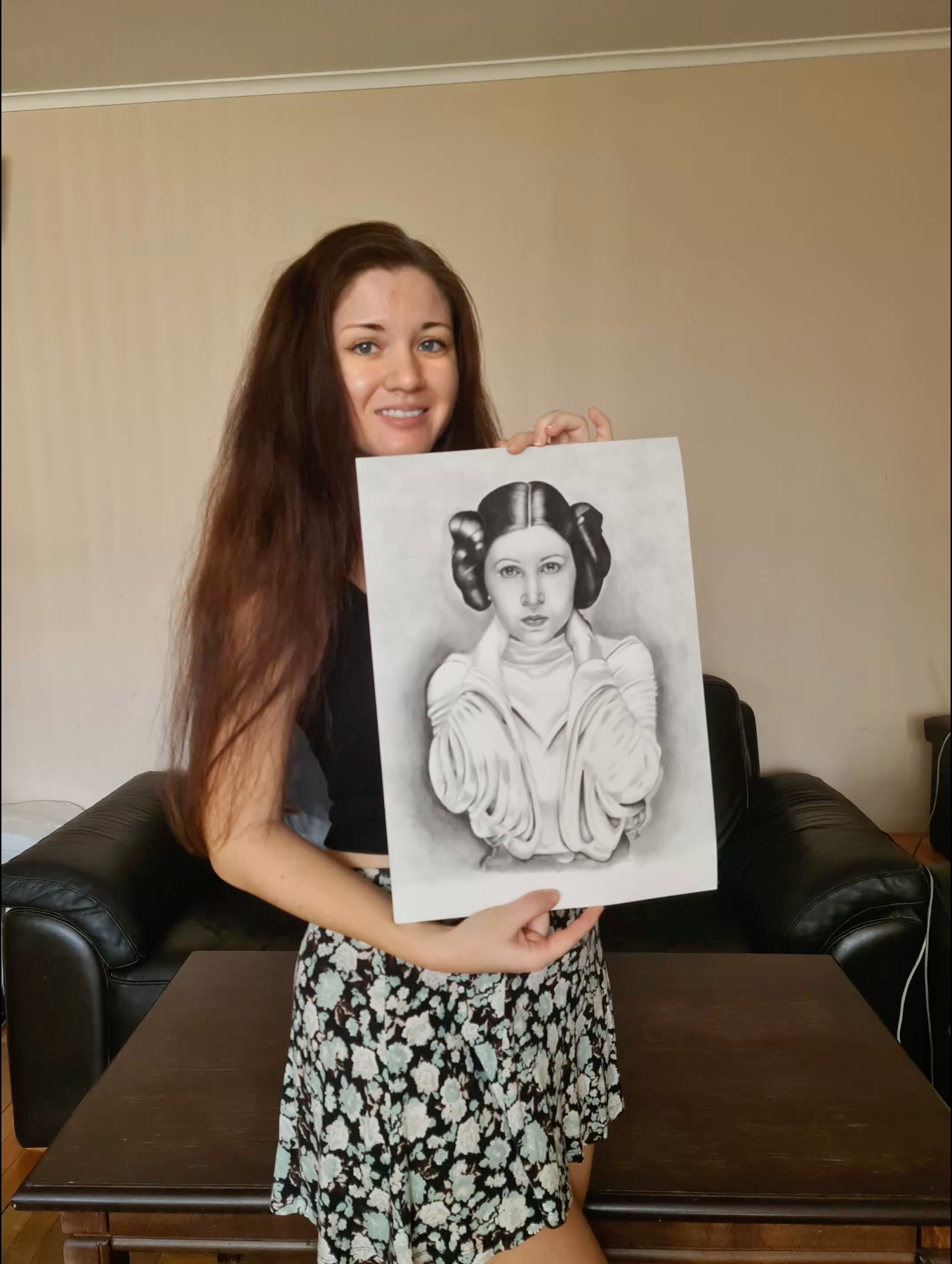 Princess Leia Art Print - The Rebellion Princess
