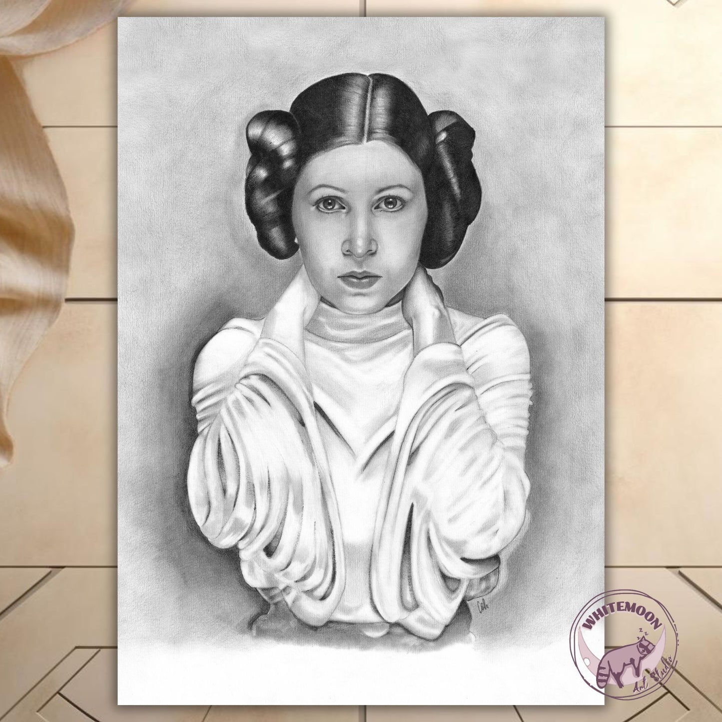 Princess Leia Art Print - The Rebellion Princess