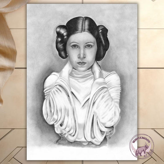 Princess Leia Art Print - The Rebellion Princess